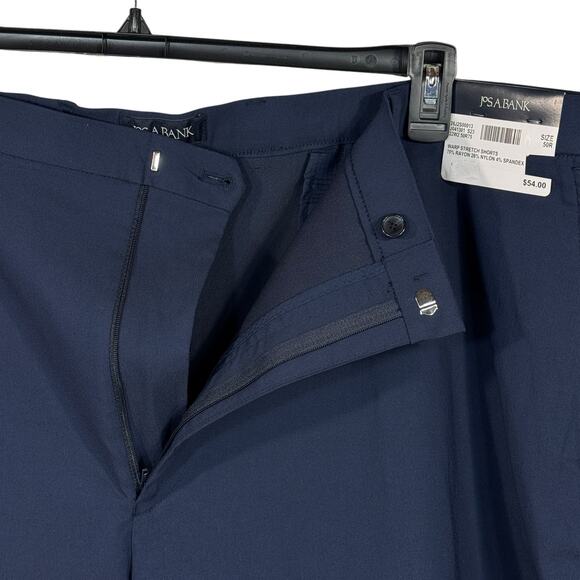 Jos. A. Bank Mens SZ 50R Warp Stretch Shorts Tailored Fit Flat Front Pockets New - Picture 2 of 7